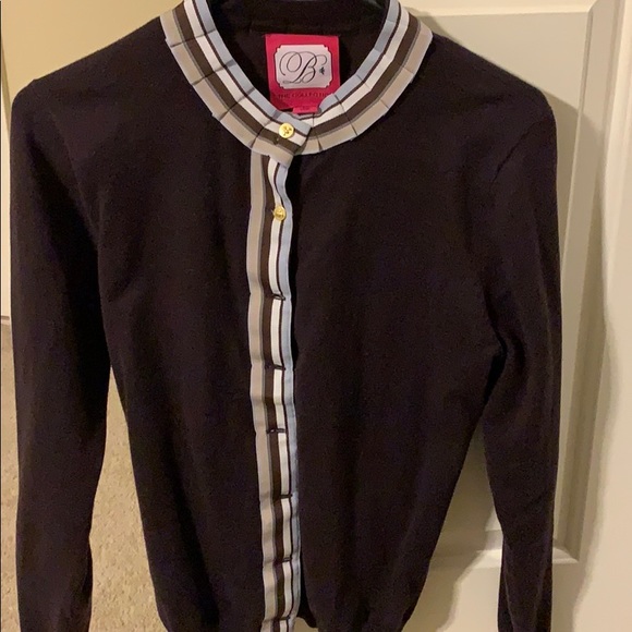 B the collection brown cardigan - Picture 4 of 5